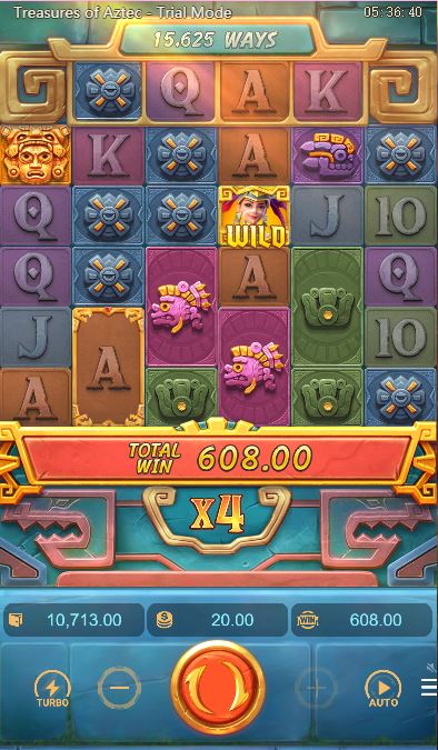 ทดลองเล่นสล็อต PG AZTEC ซื้อฟรีสปินภายในเกม