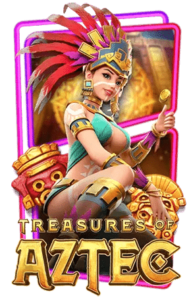 PG Treasures of Aztec สล็อตสาวถ้ำ