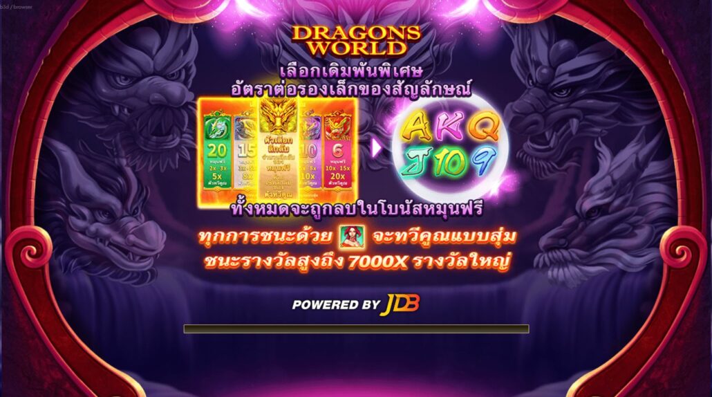 สล็อตDragons World