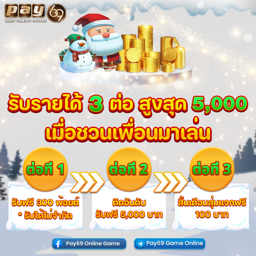 โปรคริสต์มาส PAY69 