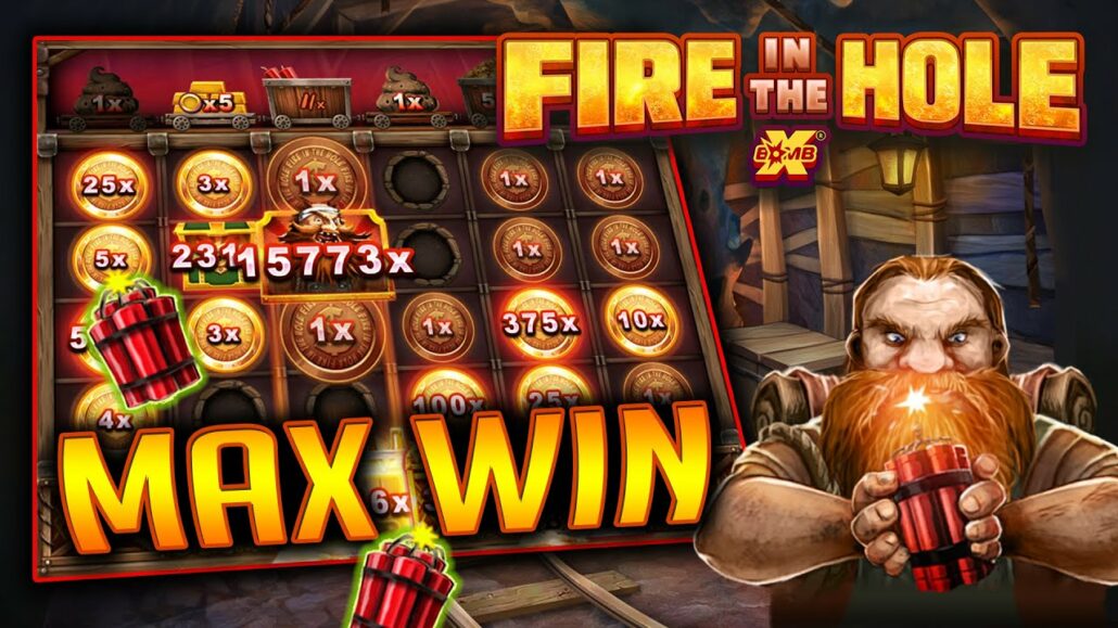 ทดลองเล่นสล็อต FIRE IN THE HOLE